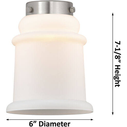 Franklin Restoration Canton 1 Light 6.5 inch Oil Rubbed Bronze Mini Pendant Ceiling Light in Incandescent, Clear, Franklin Restoration