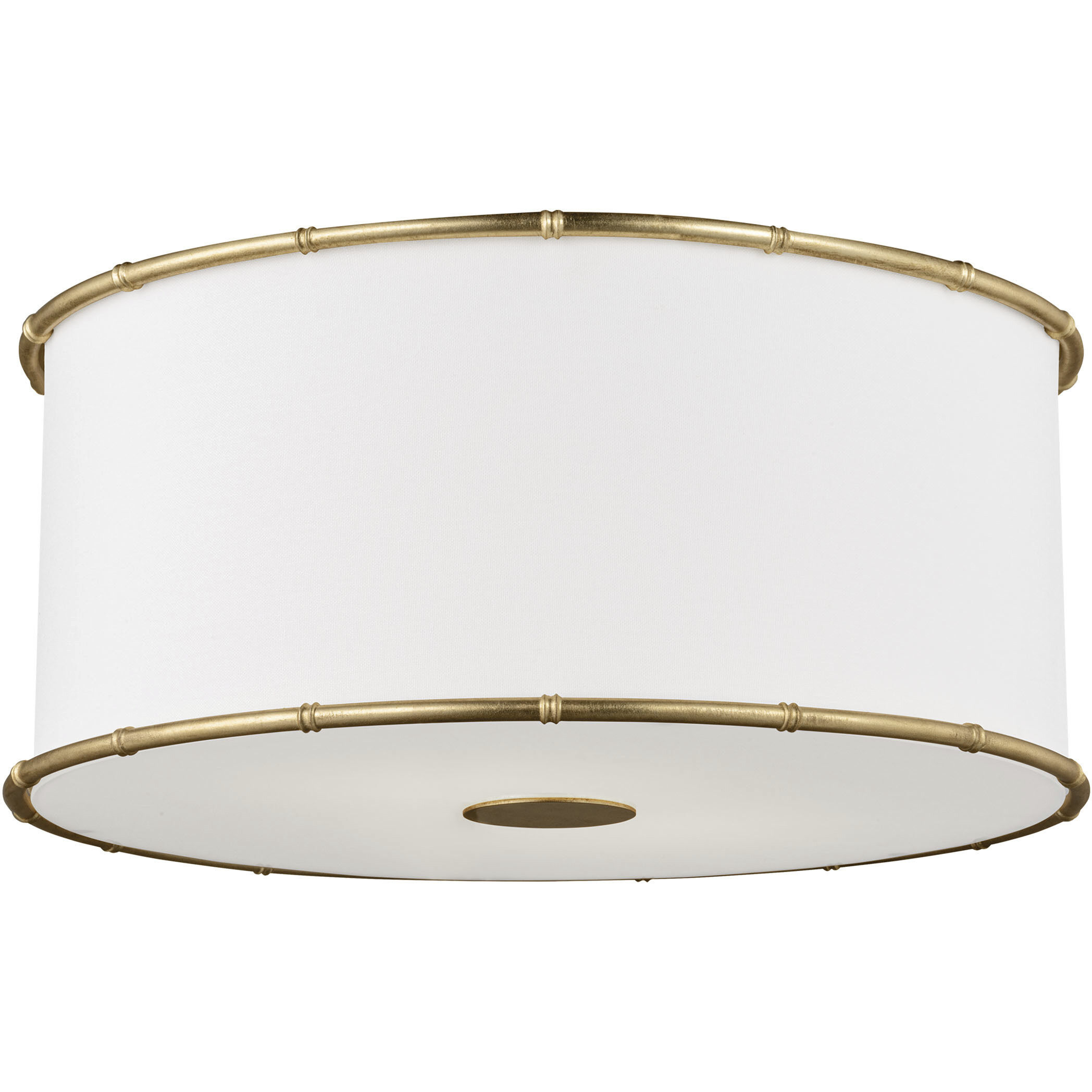 AH by Alexa Hampton Aldric 2 Light 18.63 inch Gild Flush Mount Ceiling Light