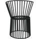 Ellsworths Matte Black Occasional Chair
