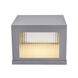 Avenue Outdoor LED 12 inch Silver Pillar Mount