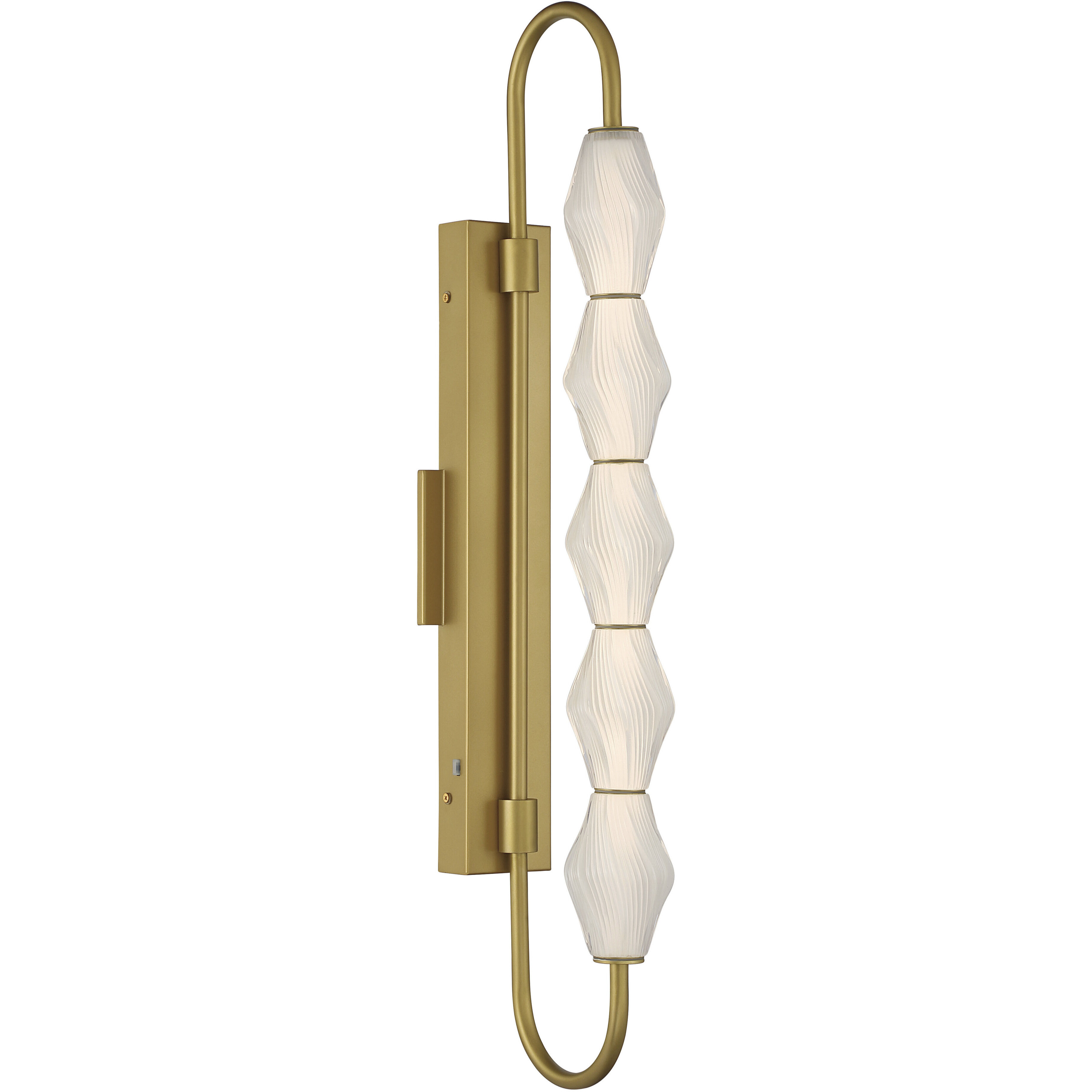 Geode 5 Light 4.75 inch Outdoor Wall Light
