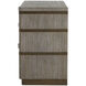 Gillespie Brushed Grey / Stained Brass Chest