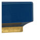 Wildwood 29 inch 100 watt Cadet Blue Glaze/Antique Gold Leaf Table Lamp Portable Light