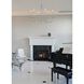 Cohen 6 Light 42 inch Chrome Chandelier Ceiling Light 