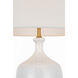 AERIN Culloden 24.5 inch 4.6 watt Bone Craquelure Cordless Table Lamp Portable Light