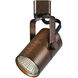 Signature 1 Light Rust Track Head Ceiling Light, Adjustable