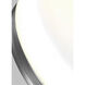Sean Lavin Issen 2 Light 13.5 inch Satin Nickel Flush Mount Ceiling Light