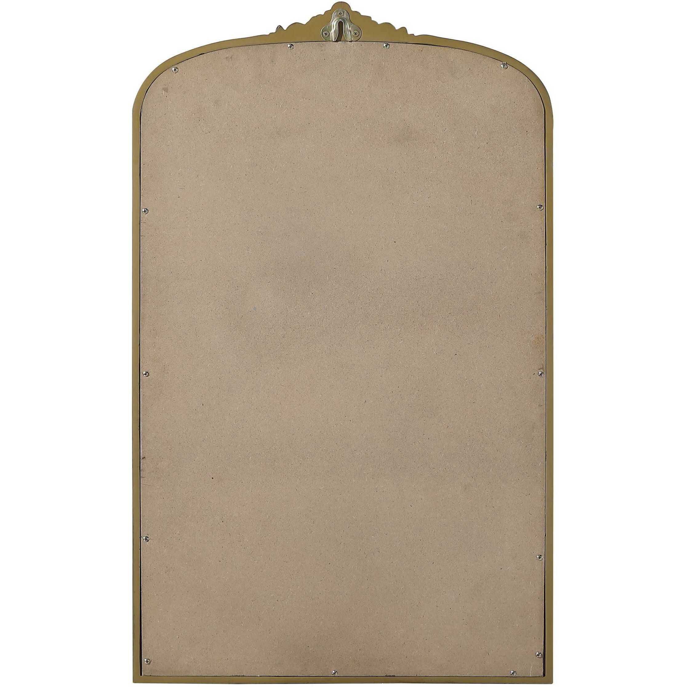 Naomi 36 X 22 inch Antique Brass Mirror