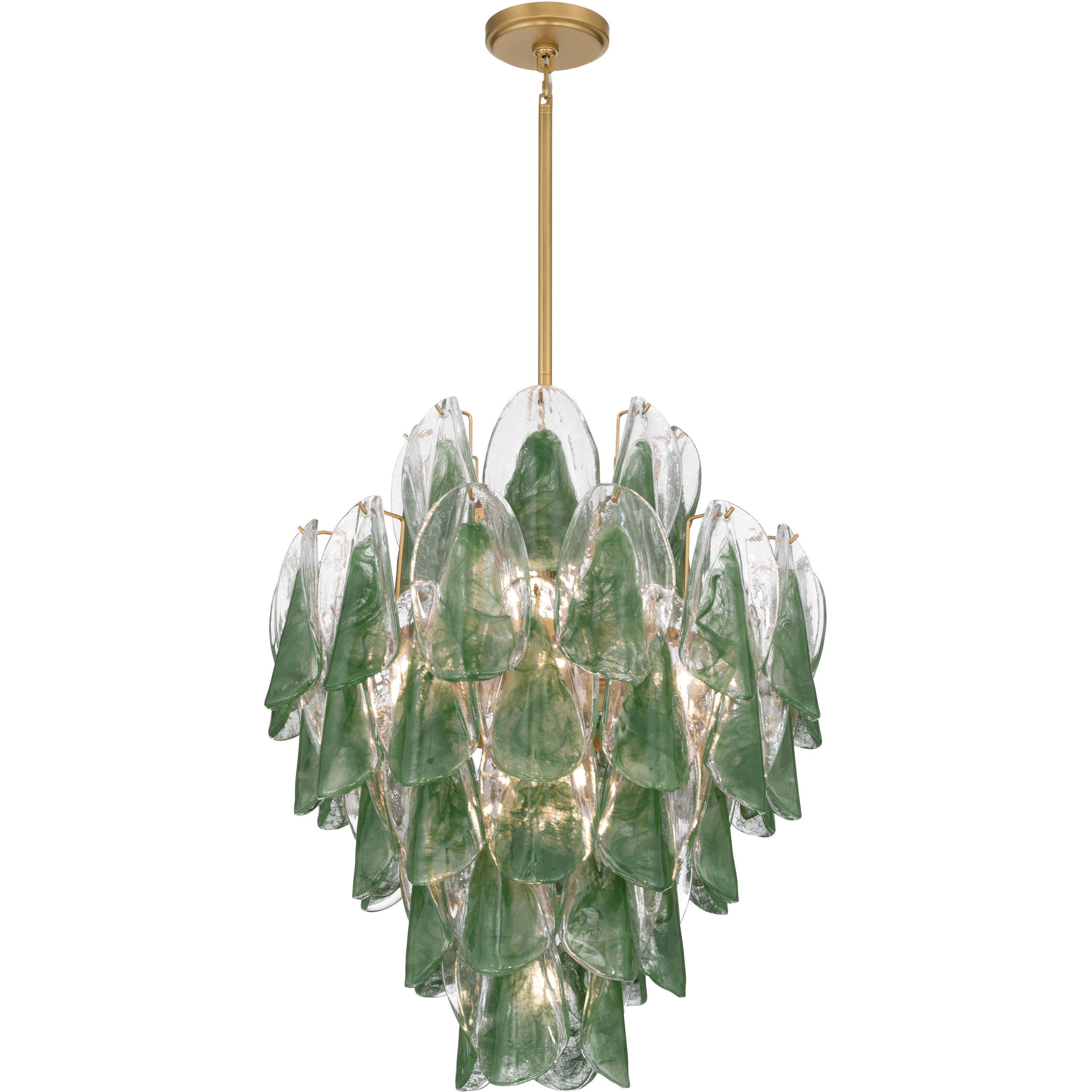 Verla Crest 13 Light 22.5 inch Legacy Brass Pendant Ceiling Light