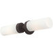 Aero 2 Light 19 inch Bronze ADA Vanity Sconce Wall Light