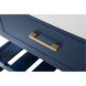 Clement 60 X 22 X 34 inch Blue Bathroom Vanity Cabinet