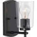 Adley 1 Light 5 inch Matte Black Bath Vanity Wall Light