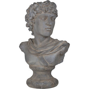 Greek God Gray Statue