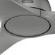 Gallegos 52 inch Matte Silver Outdoor Ceiling Fan