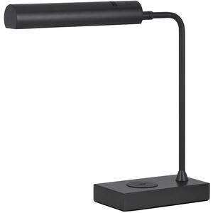 Delray 18 inch 12.00 watt Matte Black Table Lamp Portable Light