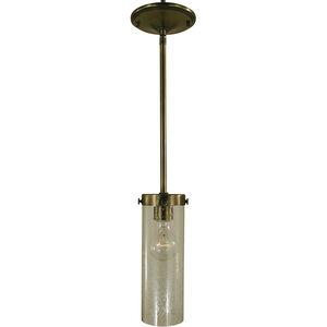 Hammersmith 1 Light 3 inch Brushed Nickel with Frosted Glass Pendant Ceiling Light