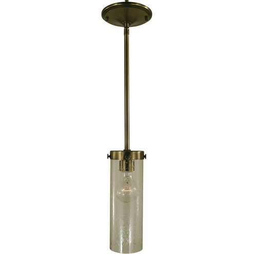 Hammersmith 1 Light 3 inch Antique Brass with Clear Glass Pendant Ceiling Light