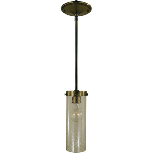 Hammersmith 1 Light 3 inch Antique Brass with Clear Glass Pendant Ceiling Light