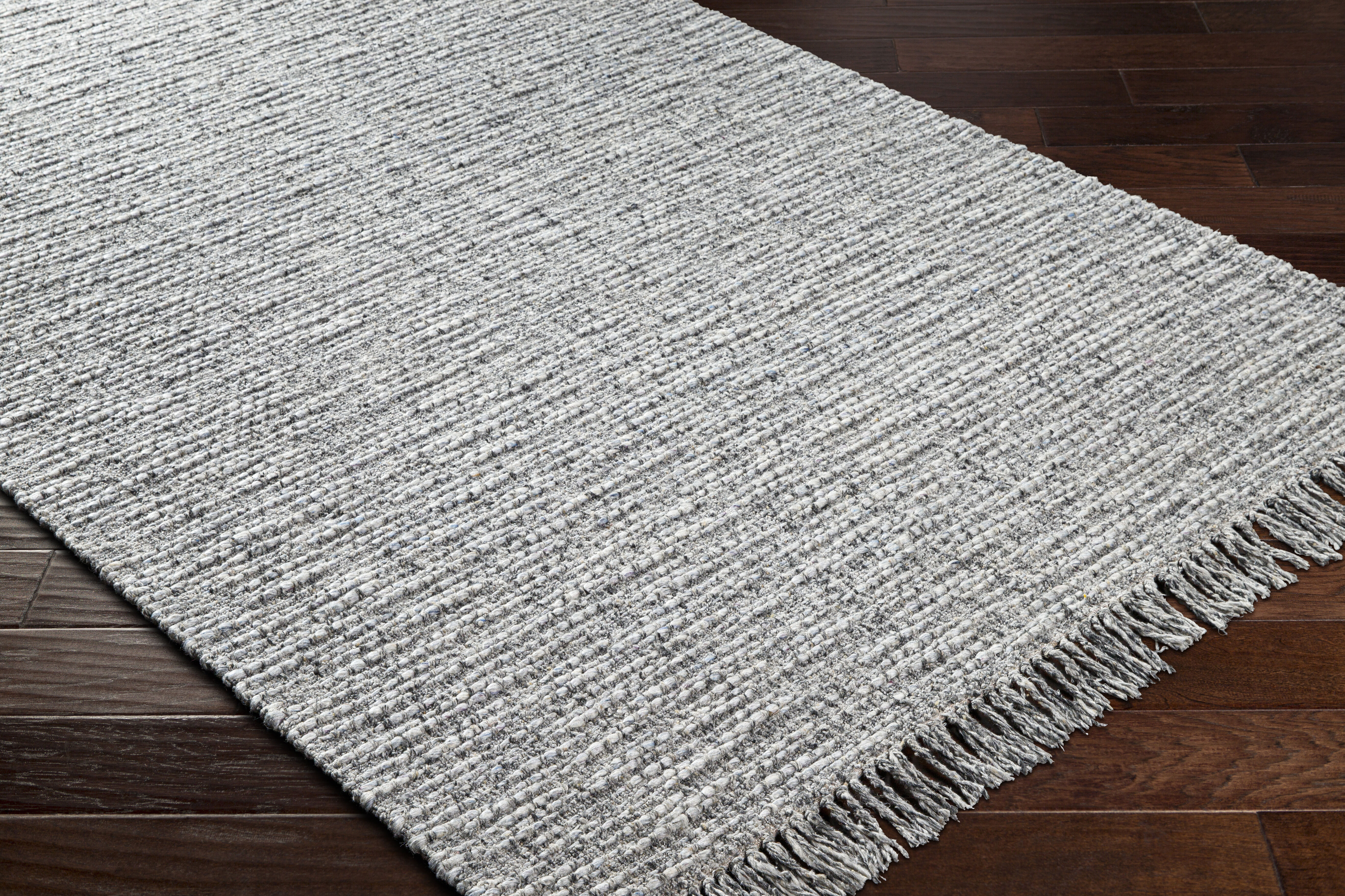 Valeria 144 X 108 inch Light Gray Rug, Rectangle