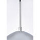 Oyster Bay 5 Light 8 inch Chrome Pendant Ceiling Light