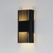 Rampart LED 11.75 inch Black Outdoor Wall Mount