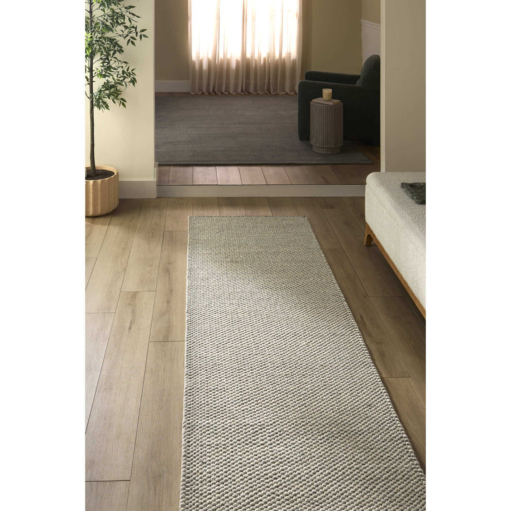 Natural Luxe Blue and Gray Indoor Rug