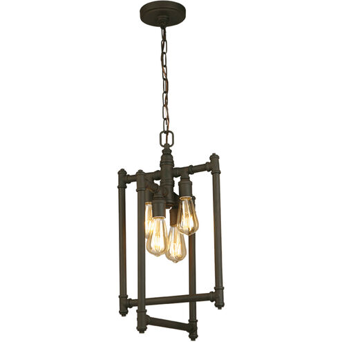 Wymer 4 Light 13 inch Matte Bronze Foyer Pendant Ceiling Light