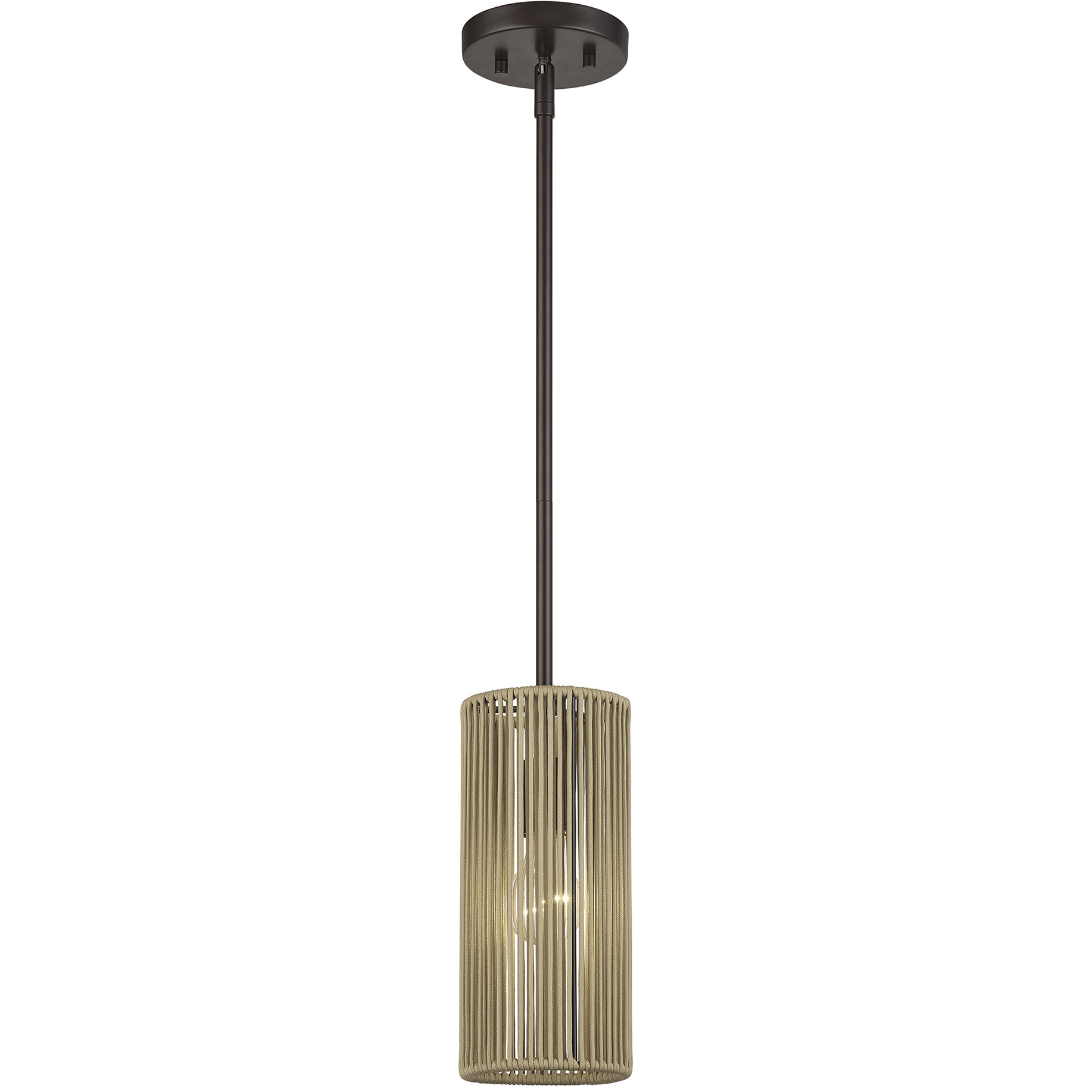 Acordia 1 Light 5.13 inch English Bronze Mini Pendant Ceiling Light