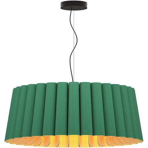 Renata 31.5 inch Light Petrol Pendant Ceiling Light in Light Petrol/Ash, 32 in, WEP Collection