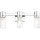 Midtown 3 Light 18 inch Polished Chrome Bath Vanity Wall Light