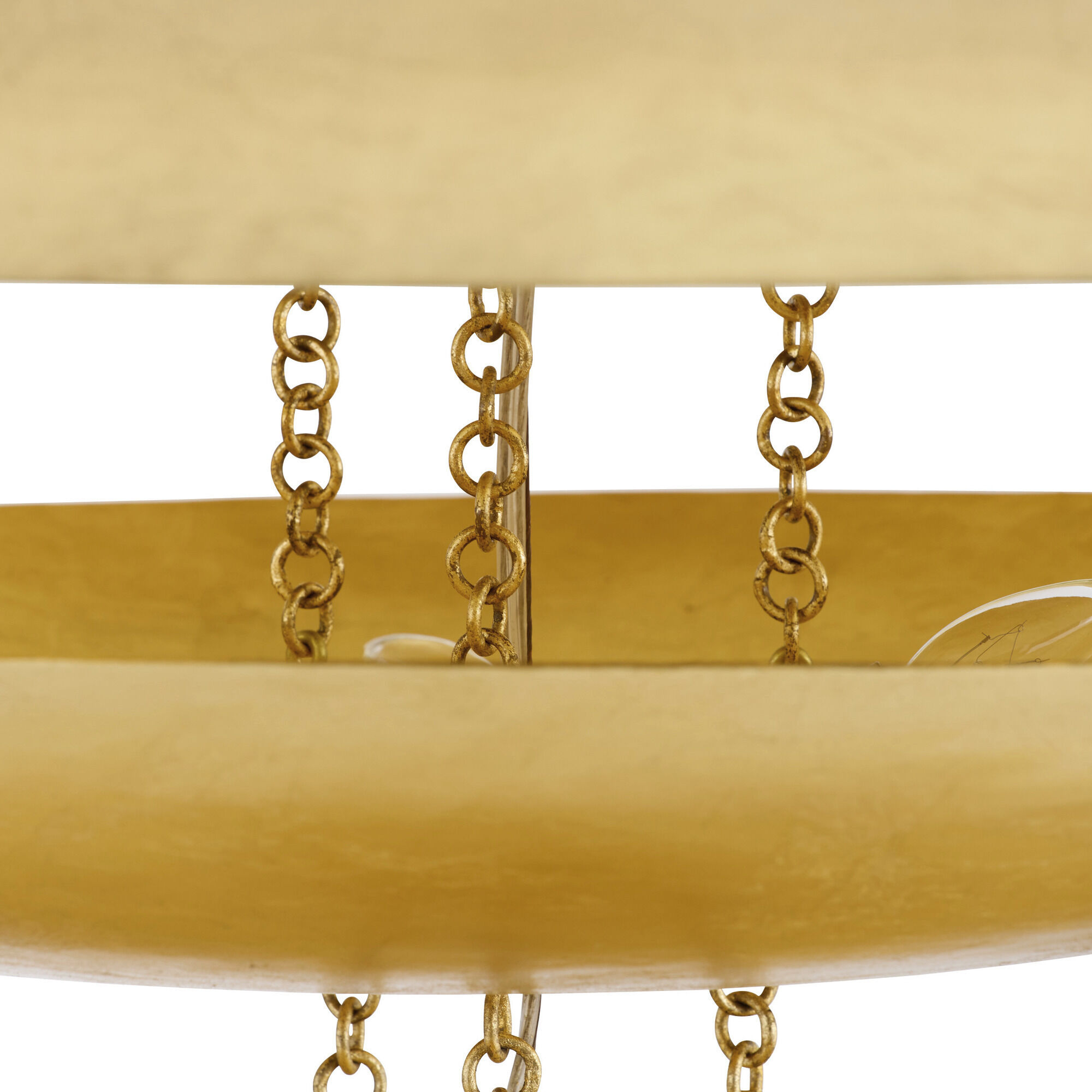 Florko 6 Light 42 inch Gold Leaf Grand Chandelier Ceiling Light