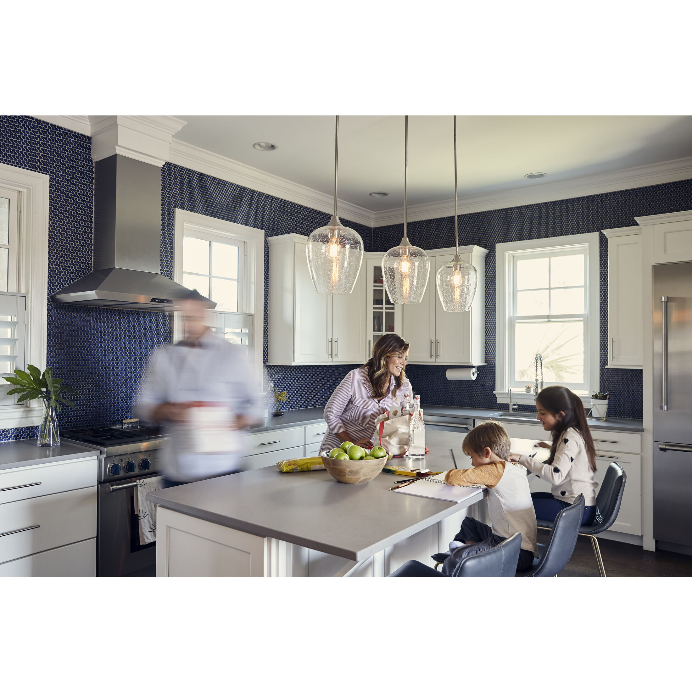 Towne 1 Light 10 inch Brushed Nickel Mini Pendant Ceiling Light