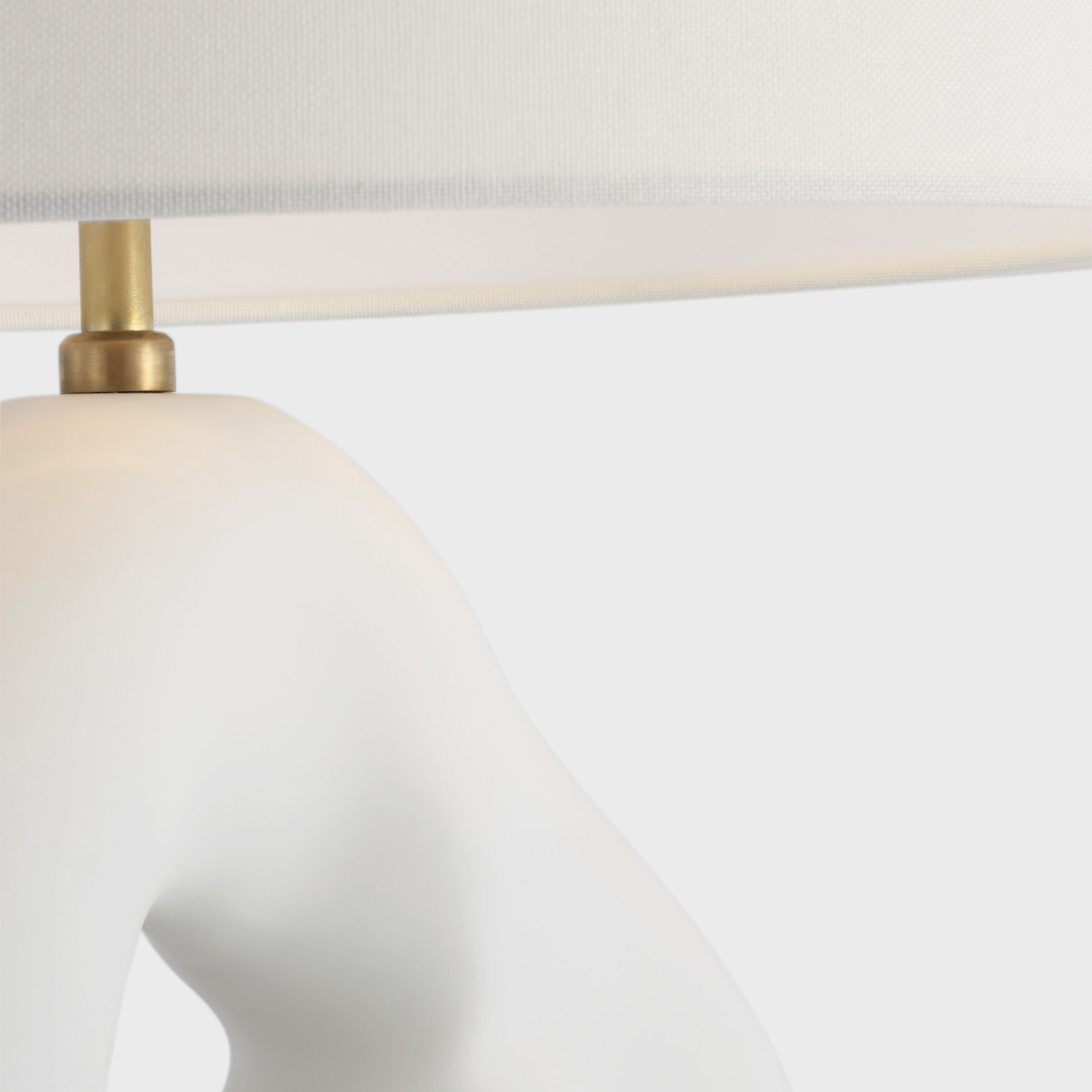 AERIN Adria 25.25 inch 15.00 watt Plaster White Table Lamp Portable Light