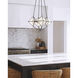 Cairo 4 Light 21 inch Urban Bronze Chandelier Ceiling Light