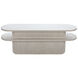 Parker 84 X 22 inch White Wash Console