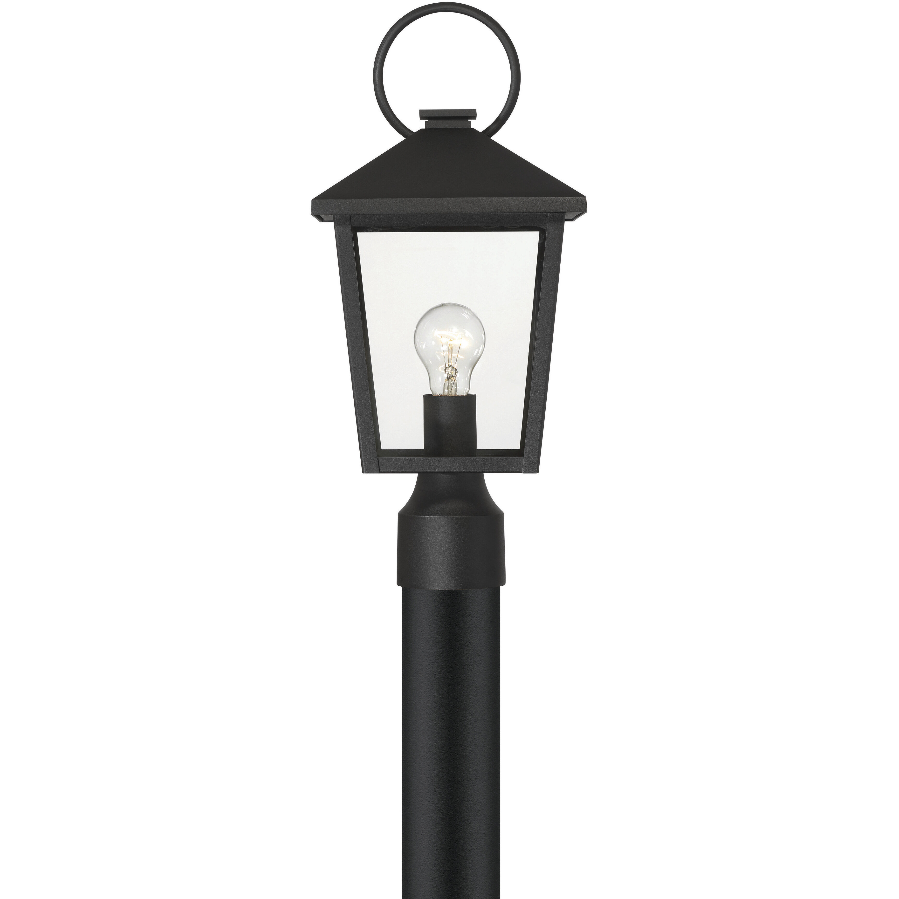 Parkside 1 Light 17.25 inch Sand Coal Outdoor Post Mount