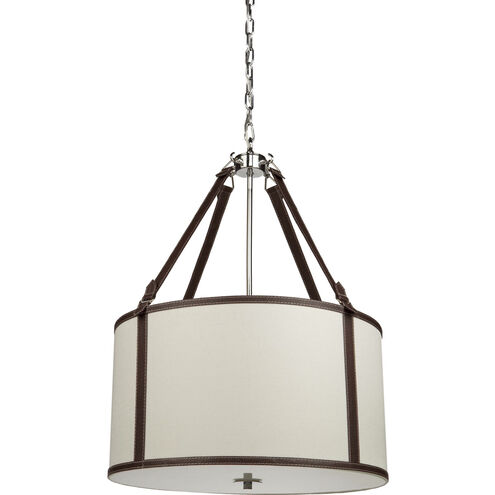 Bay Street 5 Light 22 inch White Chandelier Ceiling Light