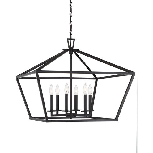 Townsend 6 Light 26 inch Classic Bronze Pendant Ceiling Light, Essentials