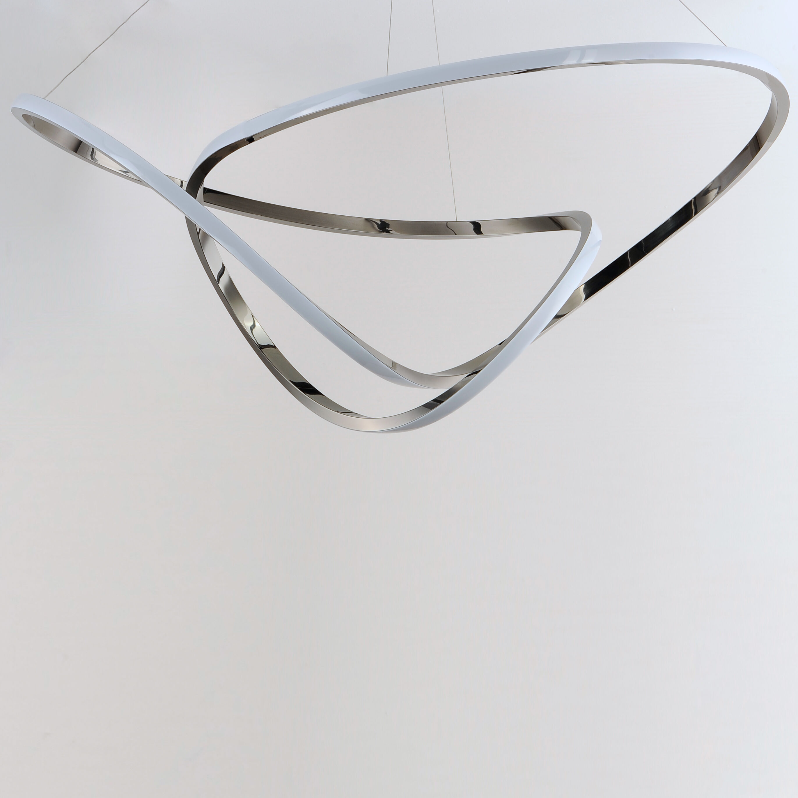 Perpetual LED 27.25 inch Black Chrome Single Pendant Ceiling Light