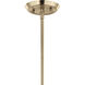 Alvaro 6 Light Champagne Bronze Chandelier Ceiling Light, 1 Tier Medium