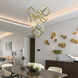 Canada LED 29 inch Gold Chandelier Ceiling Light