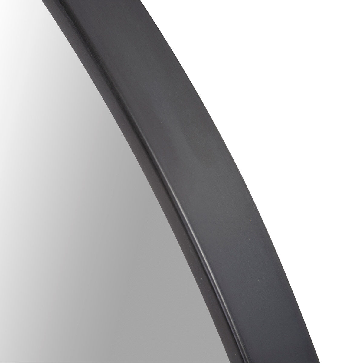 Copenhagen 30 X 30 inch Brushed Black Wall Mirror