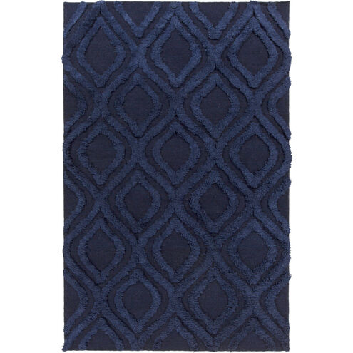 Kabru 36 X 24 inch Navy Rug