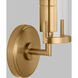 TOB by Thomas O'Brien Mezzo 1 Light 5 inch Burnished Brass Bath Vanity Wall Sconce Wall Light