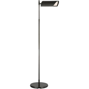 Thomas O'Brien Bravo 43.5 inch 8.00 watt Bronze Adjustable Pharmacy Floor Lamp Portable Light