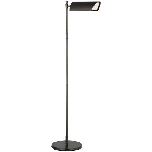 Thomas O'Brien Bravo 43.5 inch 8.00 watt Bronze Adjustable Pharmacy Floor Lamp Portable Light