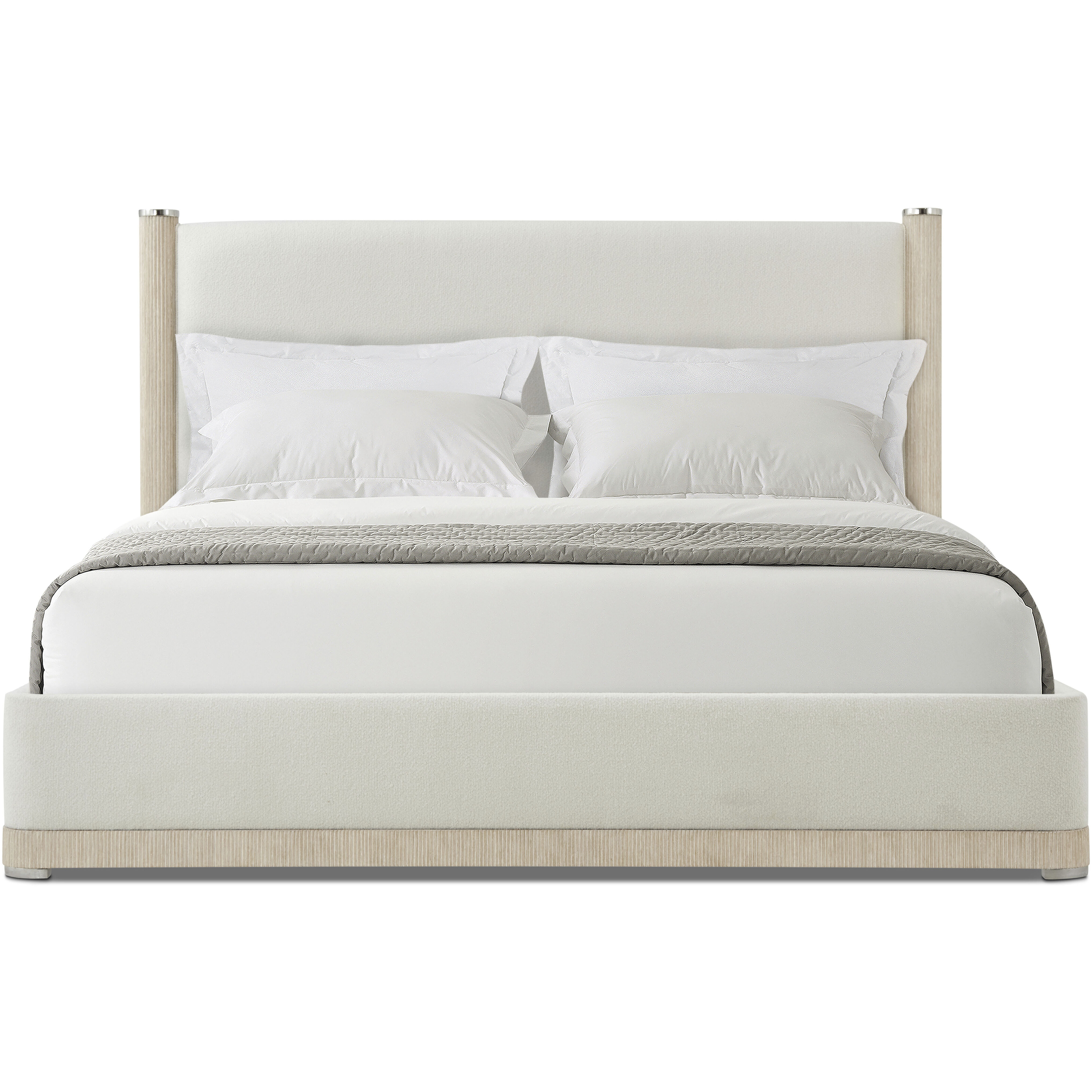 Horizon Day US King Bed, Wooden, Upholstered