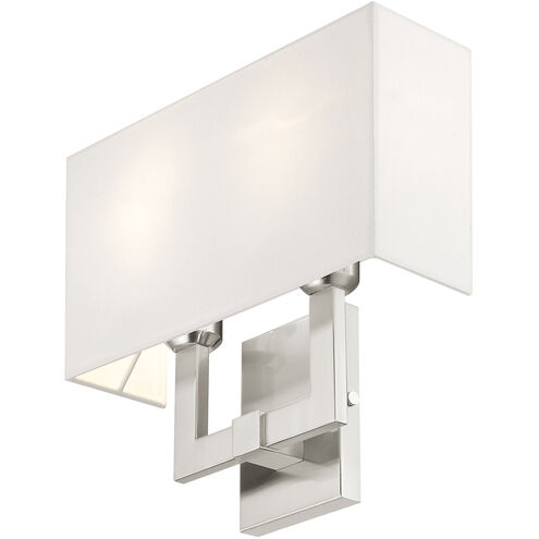 Hollborn 2 Light 13 inch Brushed Nickel ADA Wall Sconce Wall Light