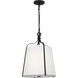 AH by Alexa Hampton Leander 1 Light Smith Steel Pendant Ceiling Light