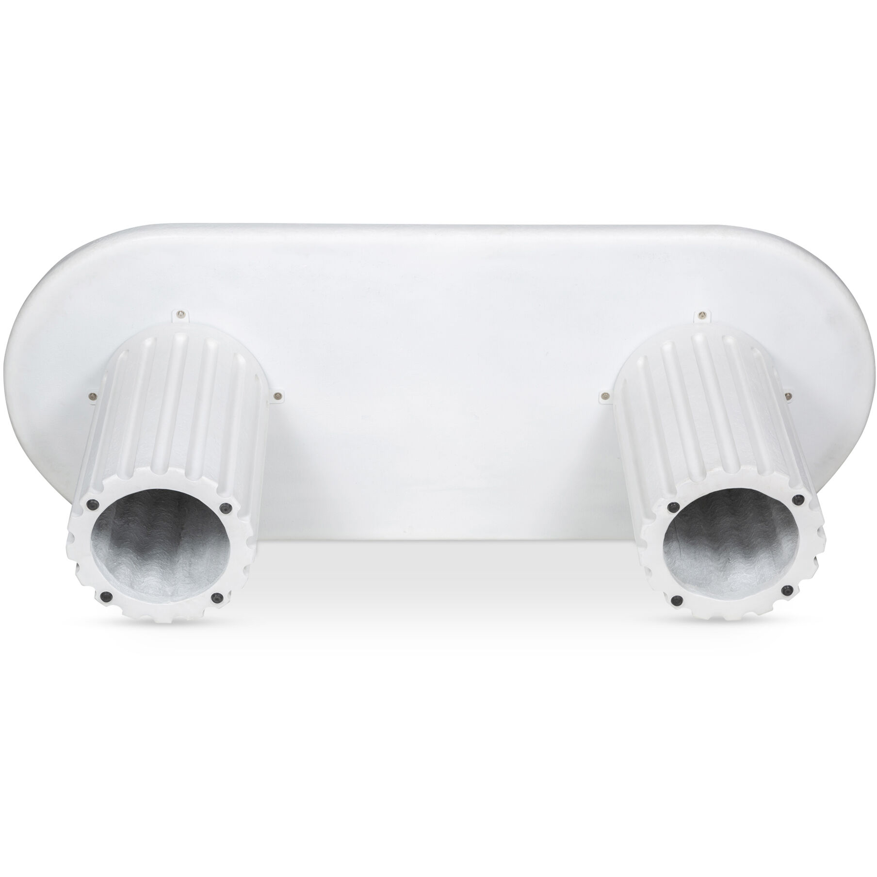 Eris 86.5 X 35.5 inch White Outdoor Dining Table